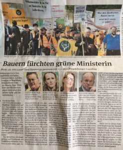 Zeitungsartikel vom 14.04. 2016 (Volksstimme Schönebeck)